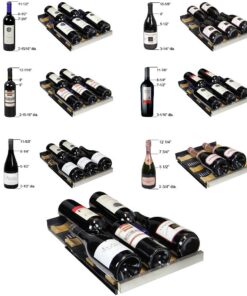 Allavino VSWR30-1SSRN Wine Refrigerator Single Zone Stainless Steel 13 71tlrM8UfeL