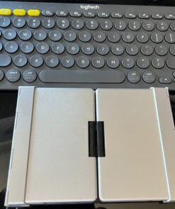 Logitech K380 Pebble Multi-Device Bluetooth Keyboard – Windows, Mac, Chrome OS, Android, iPad, iPhone, Apple TV Compatible – with Flow Cross-Computer Control and Easy-Switch up to 3 Devices –Dark Grey Dark Grey 53 71tm2zRxEL