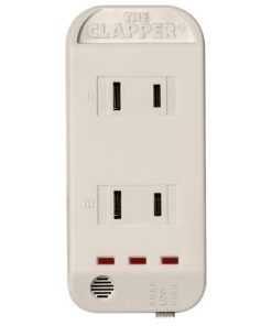 The Clapper, The Original Home Automation Sound Activated Device, On/Off Light Switch, Clap Detection - Kitchen Bedroom TV Appliances - 120v Wall Plug Smart Home Technology, As Seen On TV Home Gift Original Clapper 15 71tmG SbzIL