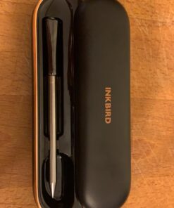 INKBIRD Wireless Meat Thermometer INT-11P-B, Bluetooth Meat Thermometer for Grilling and Smoking, IP 67 Waterproof Wireless Meat Probe for BBQ Oven Grill Smoker Cooking Gifts for Men Women 55 71tnK7E30uL