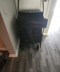 Whitmor Deluxe Utility Cart, Extra Large, Black 47 71to9fzbZcL