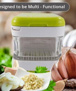 sujeo Mini Garlic Press, Green 18 71torEQf5DL