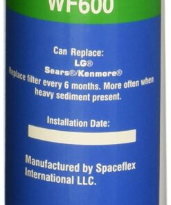 Aqua Fresh LG LT600P Refrigerator Water Filter Replacement Compatible with LT600P, 5231JA2006A, 5231JA2006B, 5231JA2006F, 46-9990, RWF1000A (2 Pack) 2 Pack