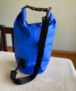 Earth Pak Waterproof Dry Bag - Roll Top Waterproof Backpack Sack Keeps Gear Dry for Kayaking, Beach, Rafting, Boating, Hiking, Camping and Fishing with Waterproof Phone Case 10L Blue 31 71tp67sDaFL