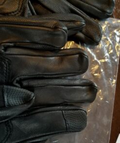 FXC Touch Screen Full Finger Motorcycle Leather Gloves Men's Premium Protective Motorbike Large 46 71tp72i1iaL