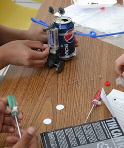 4M Toysmith, KidzRobotix Tin Can Robot, DIY Science Kits STEM Powered Kids, For Boys & Girls Ages 8+ 62 71tp8VkdfUL