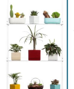 Alternative view of Beautiful Views Hanging Window Plant Shelves (4 Shelves) 4 Shelves 20"x6"x54"