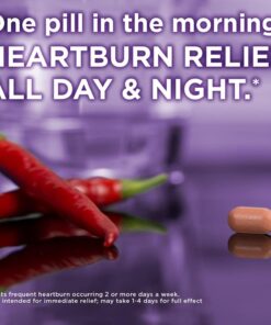 Amazon Basic Care Omeprazole Delayed Release Tablets 20 mg, Treats Frequent Heartburn, Acid Reducer, Heartburn Medicine, 42 Count (Pack of 1) Unflavored 42 Count (Pack of 1) 24 71tpj8mCvML