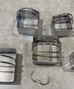 Cookie Cutters Set of 10, 5 sizes round and 5 sizes square Stainless steel Biscuit cutters with handles 38 71tpse6vMWL