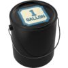 Plastic Paint Can (Black) - 1 Gallon Bucket w/Lid & Handle - Triple Lock Airtight Seal - Touchdown Bucket, Small Pail - Made from 100% USA Recycled Polypropylene Plastic 36 71tpysgP6L 2