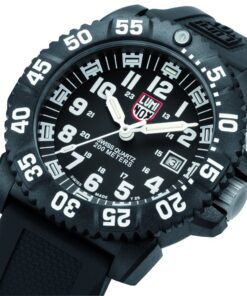 Luminox - Original Navy Seal- Mens Watch - Military Dive Watch - Date Function - 200m Water Resistant - Mens Watches - Made in Switzerland 44mm Black|White - XS.3051.F 20 71tq43UALkL