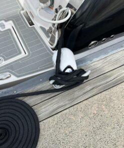 Taylor Made Square Low Freeboard Fender for Boats, 5" x 14", Football Needle Easy Inflation Valve Marine-Grade Vinyl, American Made, Protection for Gunwales, Rub Rails - 2020108232 5" x 14" White 13 71tqtwqt1DL