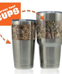 Craftopia Camo Vinyl for Cricut Self Adhesive Sheets |6 and 1 Bonus Pack| Camo HTV Heat Transfer Vinyl Permanent, Silhouette Cameo, Craft Cutters, Plotters, Letters, Decals Realistic Camo 12x12 26 71tr4w75OmL