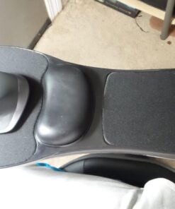 SKYZONAL Home Office Computer Arm Rest Chair Armrest Mouse Pad Mat Wrist Support Black (Please Measure Chair arm Rest Size and Confirm Our Straps Size Before Ordering) 33 71trENp eDL