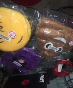 YINGGG 32cm Poop Plush Pillow Round Triangle Emotion Cushion Cute Decorative Stuffed Toy Brown Gifts for Kids and Friends 26 71trIDU2MQL