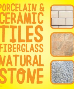 Goo Gone Grout & Tile Cleaner - 28 Ounce - Removes Tough Stains Dirt Caused By Mold Mildew Soap Scum and Hard Water Staining - Safe on Tile Ceramic Porcelain 28 Fl Oz (Pack of 1) 30 71trp6HoIbL