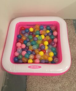 Intex Square Baby Pool - Pink 22 71ts9 ajvFL