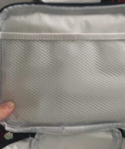 Wildkin Kids Insulated Lunch Box Bag for Boys & Girls, Reusable Kids Lunch Box is Perfect for Early Elementary Daycare School Travel, Ideal for Hot or Cold Snacks & Bento Boxes (Blue Camo) Blue Camo 28 71tsAwZstZL