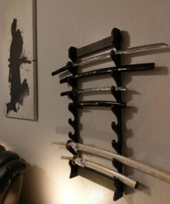 MASTER USA WS-8W 8-Tier Wall Mount Sword Stand , Black 35 71tsYXny0wL