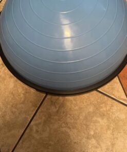 Bosu Home Gym Equipment The Original Balance Trainer 26 Inch Diameter Light Blue/Black 28 71tsuwiFrKL