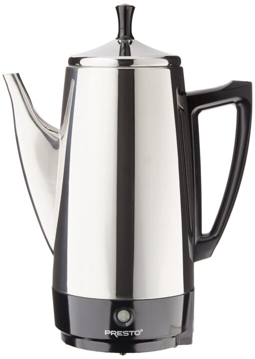 Presto 12-Cup Stainless Steel Coffee Percolator Non-Cordless