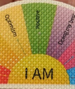 Cusprtm 48 Pcs Anxiety Sensory Stickers, 2 Textured Tactile Rough Calm Stickers Large Size Breathing Stickers Mindfulness Stickers for School Office Classroom Adults Teens Sensory Items 42 71ttC7KOBpL