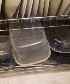 Better Chef 16-inch H Dish Rack, Chrome-Plated (93575780M) S-Shape 45 71ttCLPKogL