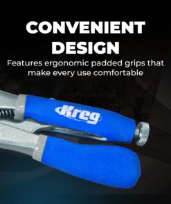 Kreg KHC-Premium 3-inch Face Clamp Silver and Blue 22 71ttZn2F1WL