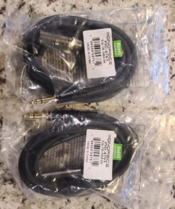 Monoprice XLR Male to 1/4-Inch TRS Male Cable - Gold Plated, High Fidelity and Eliminate Noise in the Recording Studio and On Stage, 16AWG, 6 Feet, Black 6Ft 25 71ttsxfXAkL