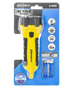 Dorcy 55 Lumen Floating Water Resistant LED Flashlight with Carabineer Clip, Yellow (41-2510) 24 71tu1CdtHAL
