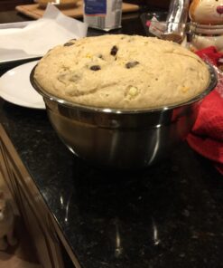 Bellemain Stainless Steel Non-Slip Mixing Bowls with Lids (4-Piece Set) 4 Piece Silver /Black 54 71tu3kUtwwL