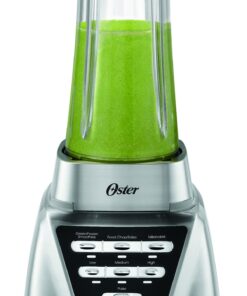 Oster Blender | Pro 1200 with Glass Jar, 24-Ounce Smoothie Cup and Food Processor Attachment, Brushed Nickel - BLSTMB-CBF-000 Blender + Food Processor Brushed Nickel 49 71tvIBpEBL
