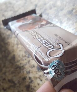 Quest Nutrition Double Chocolate Chunk Protein Bars, High Protein, Low Carb, Gluten Free, Keto Friendly, 12 Count 32 71tvif1TjEL