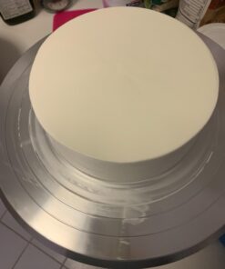 Cake Stand Revolving Cake Turntable - TangChu Heavy Duty Aluminium 12 Inch Cake Decorating Supplies with 1 Icing Spatula and 2 Comb Icing Smoother, Cake Decorating Kit, Rotating Display Stand 29 71tvxWMQU9L