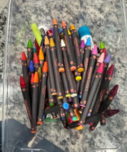 Amazon Basics Crayons with Sharpener, 128 Count (2 Pack of 64) 45 71tw7irlPBL