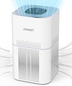 Air Purifiers for Home Large Room up to 1290 Ft², JOWSET H13 True HEPA Filter, Air Purifier for Bedroom with Air Quality Sensor, Quiet Air Cleaners for Home, Allergies, Pet Odor, Dust, Wildfire, Smoke AP303