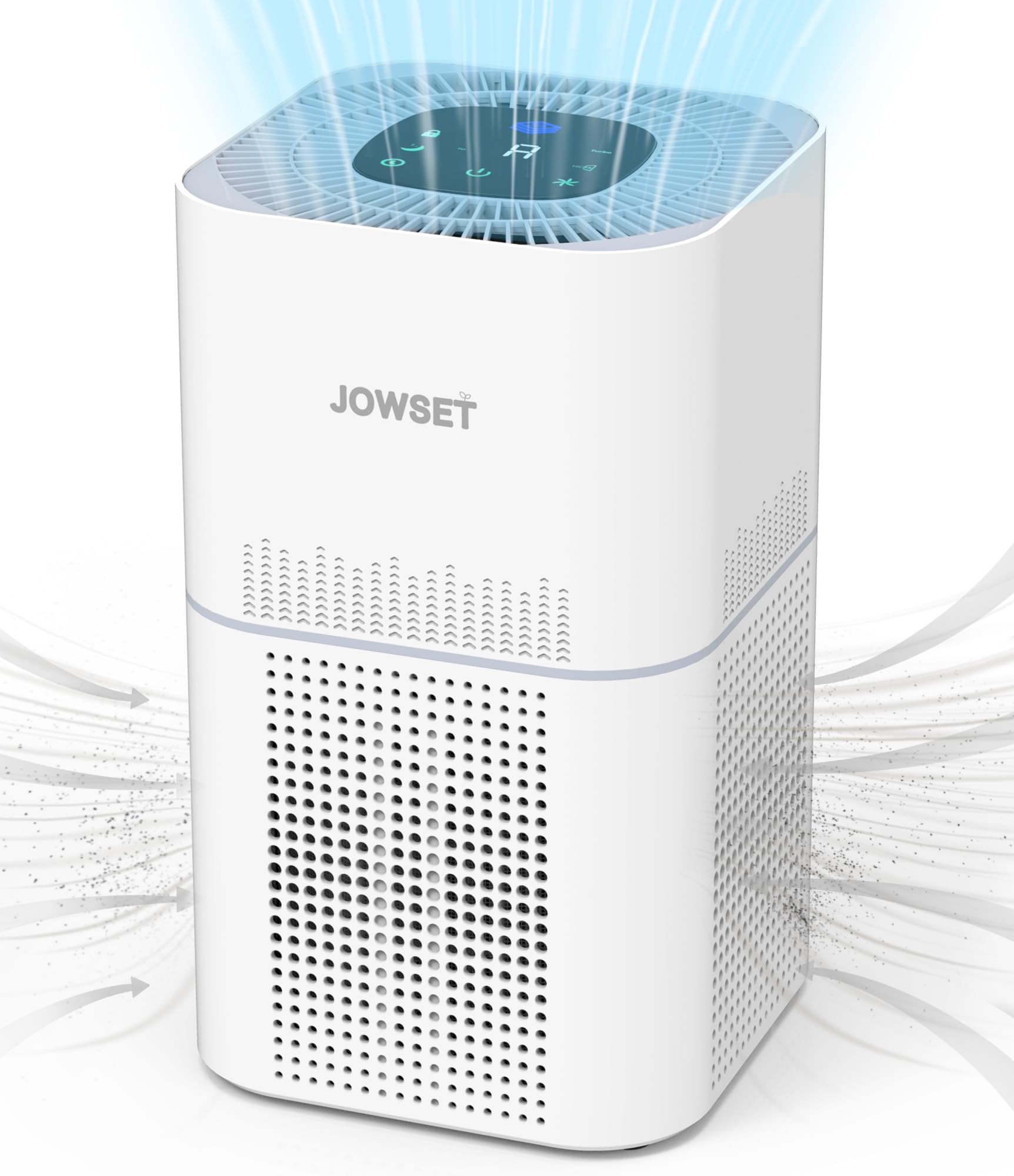 Air Purifiers for Home Large Room up to 1290 Ft², JOWSET H13 True HEPA Filter, Air Purifier for Bedroom with Air Quality Sensor, Quiet Air Cleaners for Home, Allergies, Pet Odor, Dust, Wildfire, Smoke AP303 1 Air Purifiers for Home Large Room up to 1290 Ft², JOWSET H13 True HEPA Filter, Air Purifier for Bedroom with Air Quality Sensor, Quiet Air Cleaners for Home, Allergies, Pet Odor, Dust, Wildfire, Smoke AP303