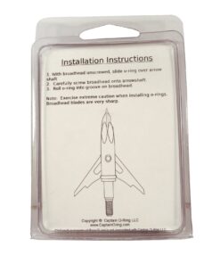 Fury - Replacement O-Rings for Rage Slipcam Broadheads (Pack of 50) 5 71twxsxug4L