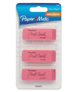 Paper Mate 70502 Pink Pearl Eraser, Medium, 3/Pack 4 71txi1lDMzL