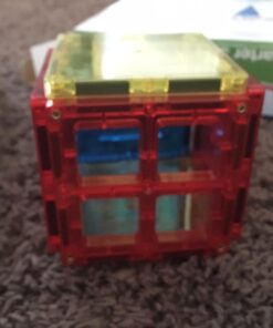 Shapemags 60 Piece Set Magnet Building Tiles Magnetic Blocks - Starter Building Kit, Award Winning STEM Educational 3D Construction Blocks Set 60pcs 31 71tyL0tZwLL