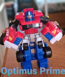 Transformers Playskool Heroes Rescue Bots Optimus Prime Converting Toy Robot Action Figure, Toys for Kids Ages 3 and Up 28 71tyi0WTZqL