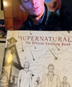 Supernatural: The Official Coloring Book Paperback, Coloring Book 69 71tyjfbJ5L