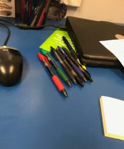 Pilot, G2 Premium Gel Roller Pens, Extra Fine Point 0.5 mm, Pack of 12, Black Black Ink 35 71tzNN51UaL