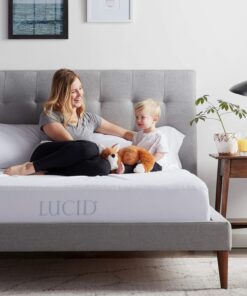 LUCID Premium Hypoallergenic 100% Waterproof Mattress Protector - Universal Fit, Cotton Terry Top,White Twin 12 71tzv1YWKEL