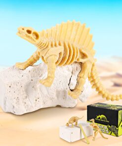 12 Pack: Dinosaur Excavation Kits for Kids, Dino Dig Kits, 3D Dig a Dinosaur Fossil and Figure Sets, Bulk Science Education Toys for Paleontology Archaeology STEM Learning Kids Activity Party Favors 33 71u 0cTo6sL