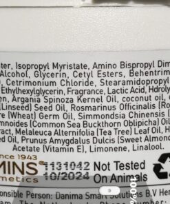 Vitamins Keratin Hair Mask Deep Conditioner - Biotin Protein with Castor Oil Repair for Dry Damaged and Color Treated Hair - Conditioning Treatment for Curly or Straight Thin Fine Hair 8.45 Fl Oz (Pack of 1) 34 71u RWEbk L