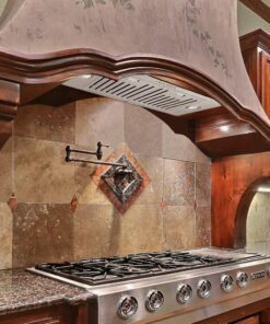 KOBE INX2730SQB-700-2 Brillia 30-inch Built-in/ Insert Range Hood, 3-Speed, 550 CFM, LED Lights, Baffle Filters, Stainless Steel 31 71u cyfy0L