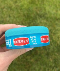 O'Keeffe's for Healthy Feet Foot Cream, Guaranteed Relief for Extremely Dry, Cracked Feet, Instantly Boosts Moisture Levels, 3.2 Ounce Jar, (Pack of 1) 3.2 Ounce (Pack of 1) 39 71u gyOh0LL