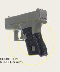 TALON GRIPS Adhesive Pistol Grip – Compatible with Glock 43 – Made in The USA Rubber-Black 31 71u jxKSeYL