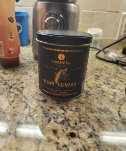 Granell Kopi Luwak Coffee Beans – Ethically Sourced Wild Civet Coffee, Gourmet Coffee Beans, Indonesian Luwak Arabica Whole Bean Coffee, Popular Coffee Gifts for Coffee Lovers, Men & Women 100g/3.5oz 3.52 Ounce (Pack of 1) 17 71u0EDfdUL